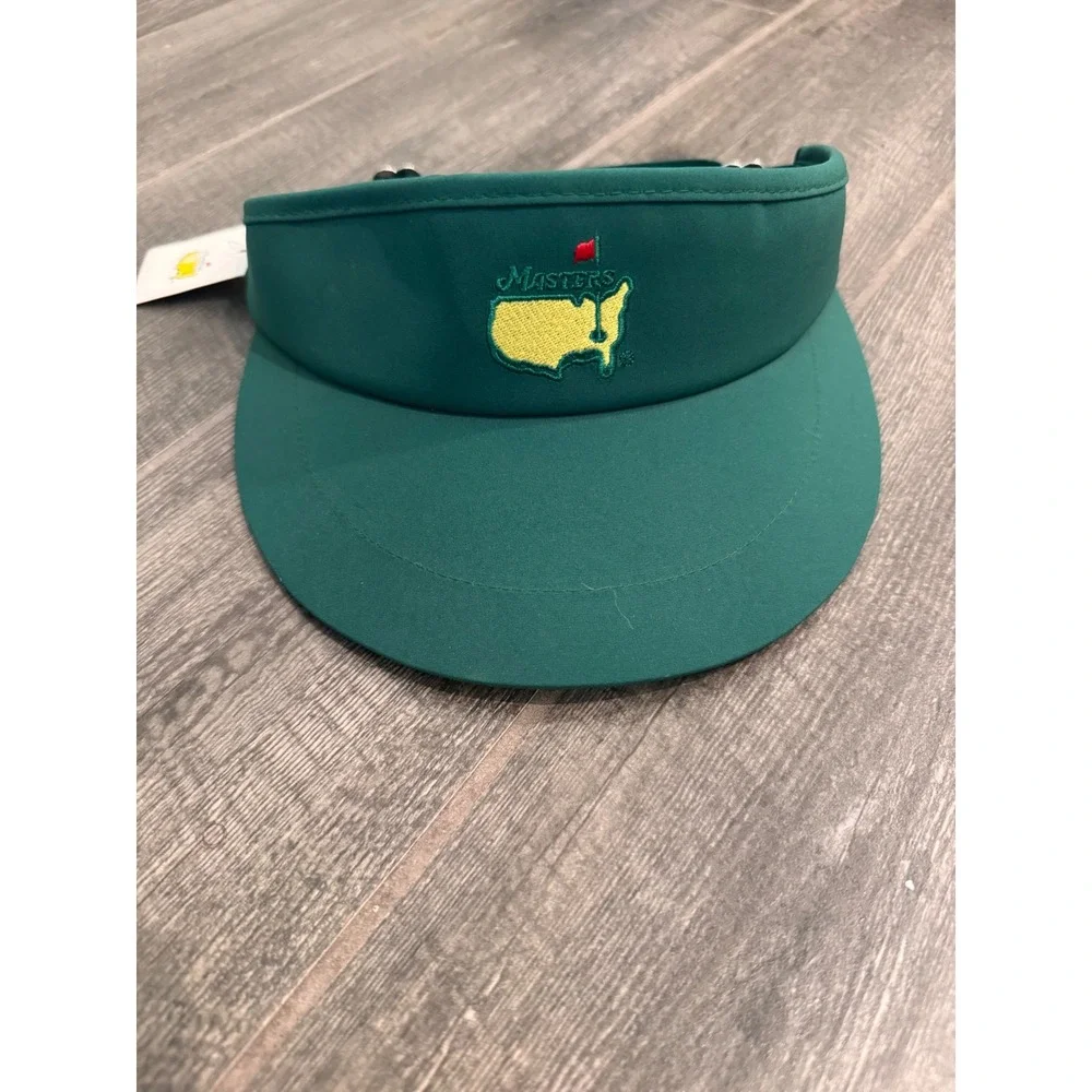 Masters Tournament Golf Visor American Needle Green Adjustable Hat AUG115EM NWT